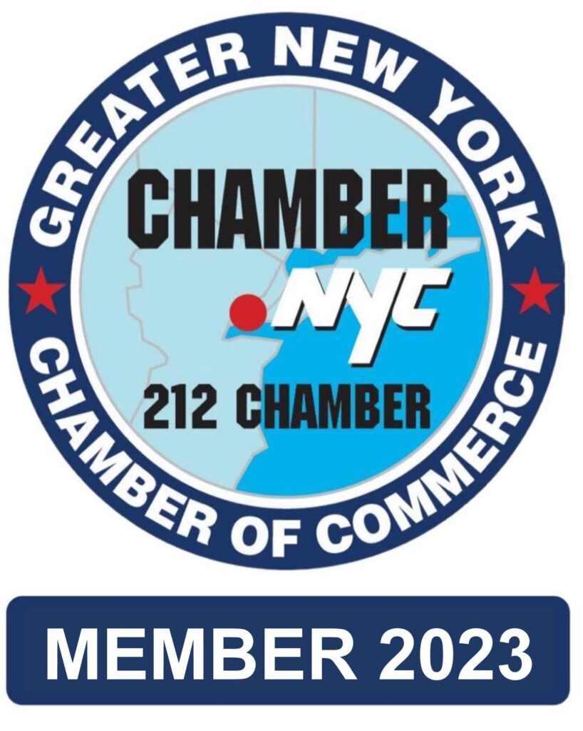 Greater of New York Chamber of Commerce member's badge