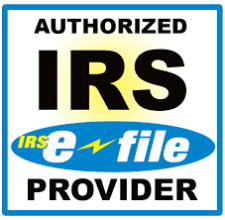 IRS authorized E-file logo